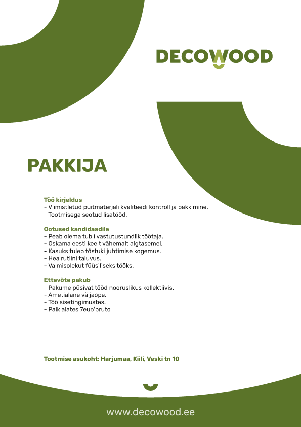decowood_töökuulutus_pakkija